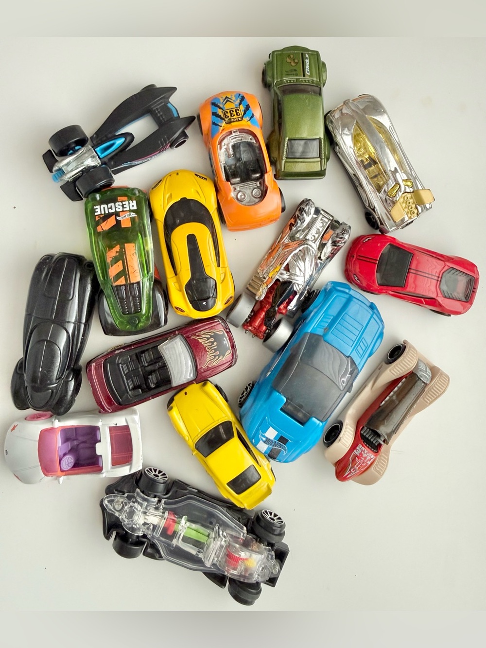 Assorted Hot Wheels Kids Toy Cars -15 pcs